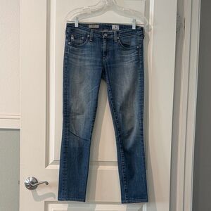 AG Adriano Goldschmeid The Stilt cigarette leg  27 Classic Blue Women's Jeans